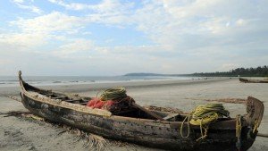 muzhappilangad beach treditional fishing boat with nets The Indian Journeys 3